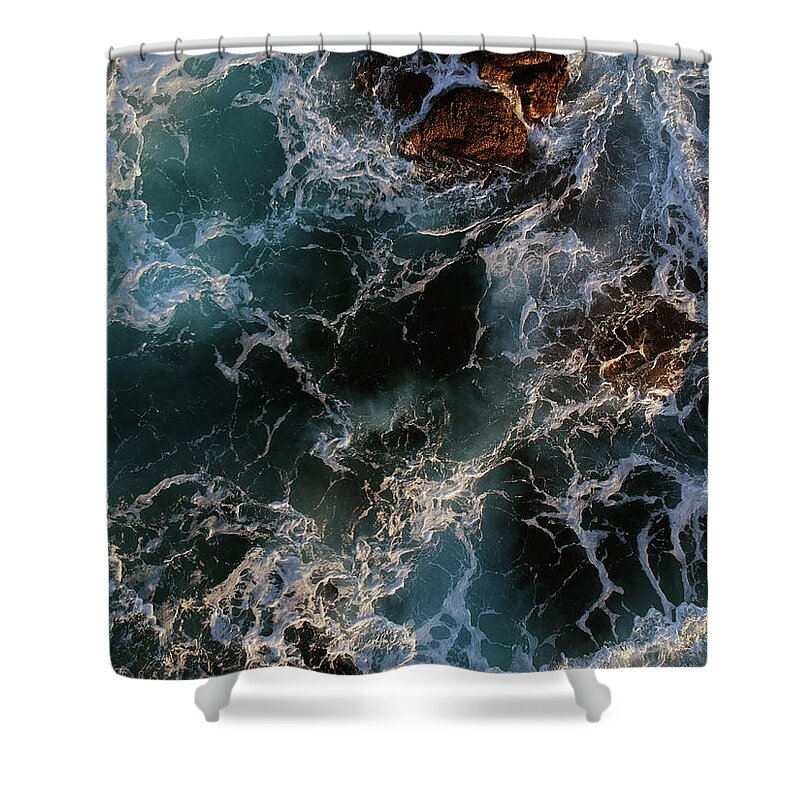 Ocean Shower Curtain featuring the photograph Ocean by Christopher Johnson