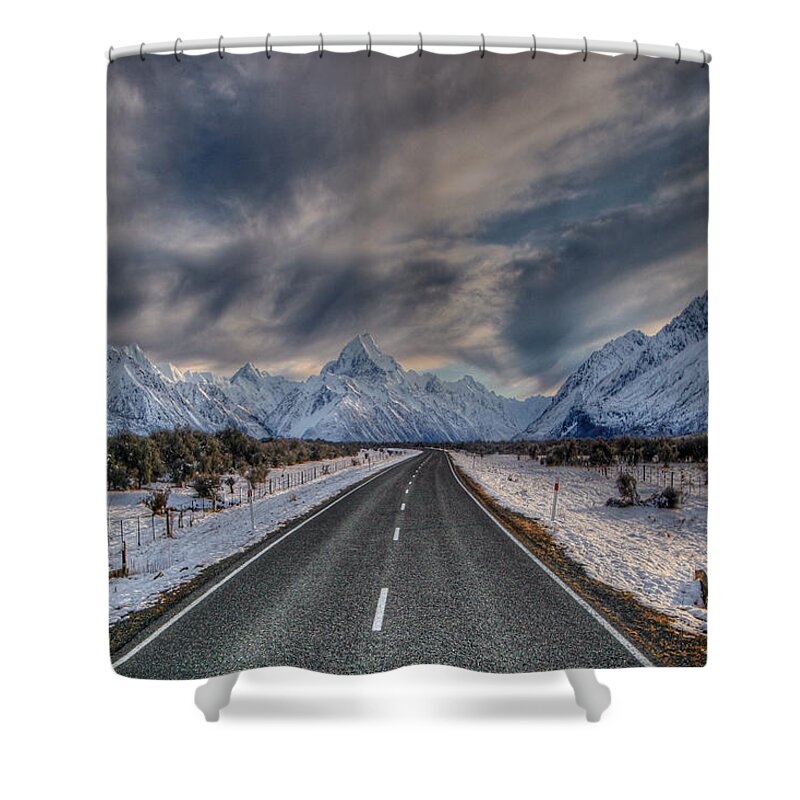Scenics Shower Curtain featuring the photograph On The Run by Photo ©tan Yilmaz