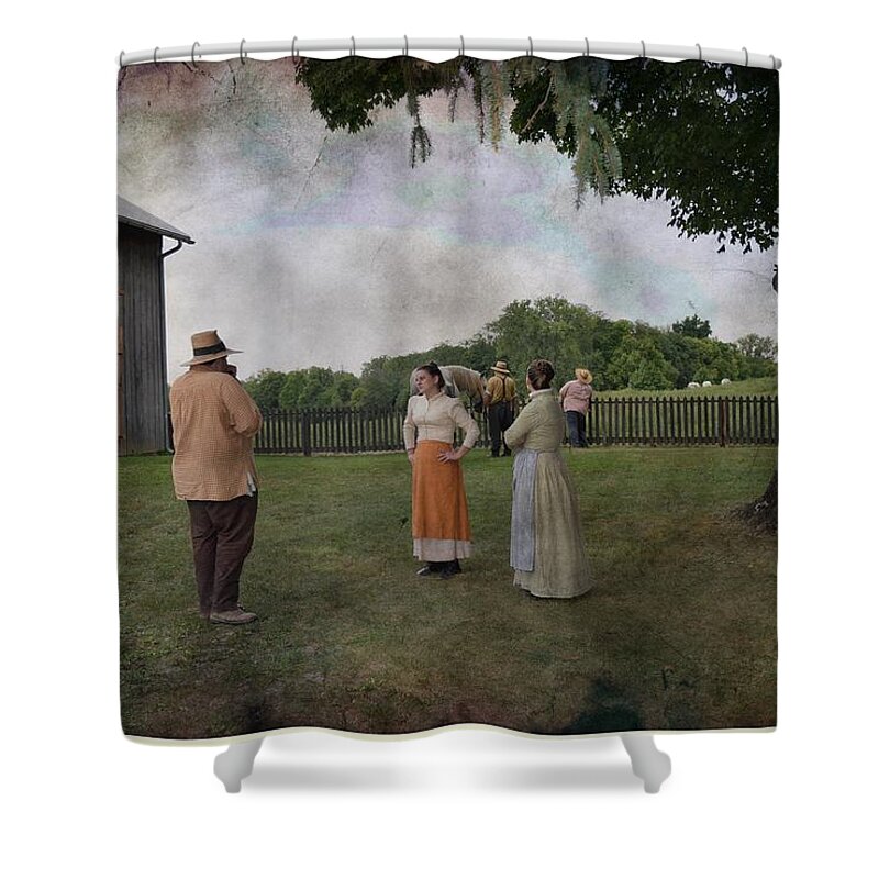  Shower Curtain featuring the photograph Once Upon a Time by Jack Wilson