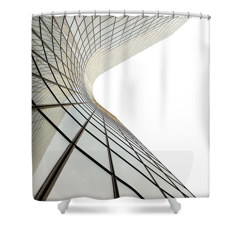 Corporate Business Shower Curtain featuring the photograph Open Space by Gerard Hermand