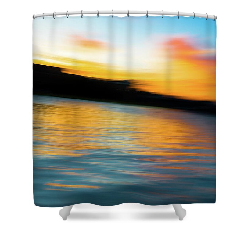 13 Shower Curtain featuring the photograph 13 - Orange And You by Jessica Yurinko