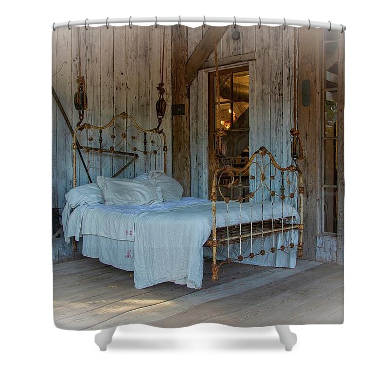 Footboard Shower Curtains