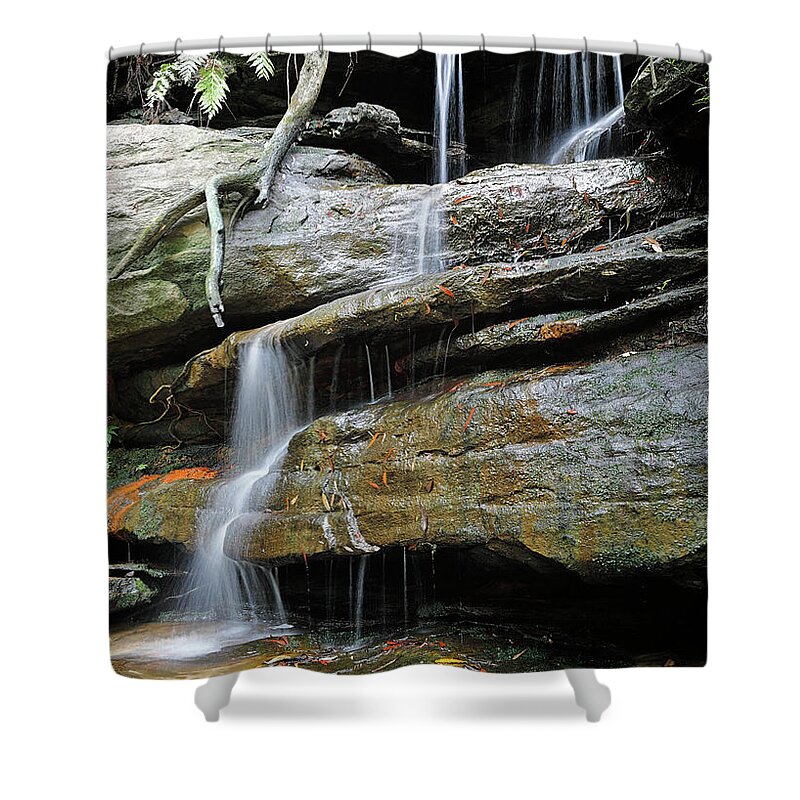 Overflow Shower Curtain featuring the photograph Overflow 2 by Nicholas Blackwell