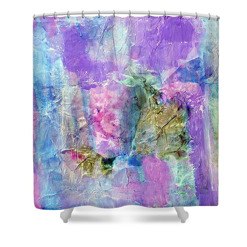Pastel Art Shower Curtain featuring the painting Pastel by Don Wright