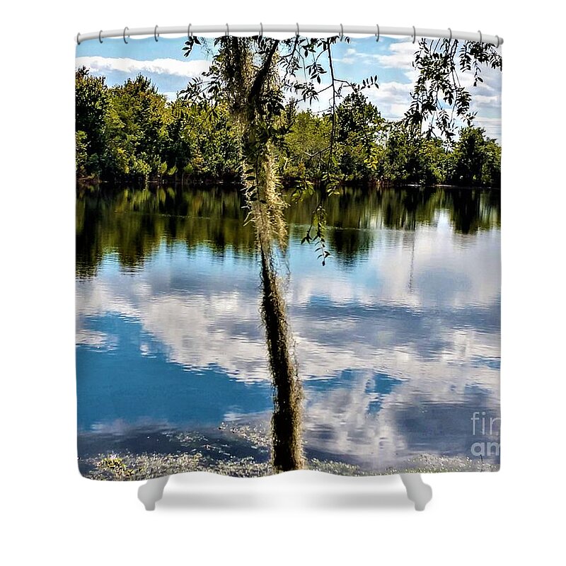 Photo Shower Curtain featuring the photograph Peace by Jimmy Clark
