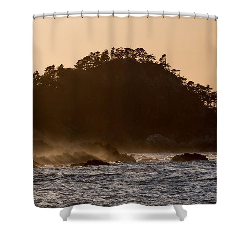Point Lobos Shower Curtain featuring the photograph Point Lobos Afternoon by Derek Dean