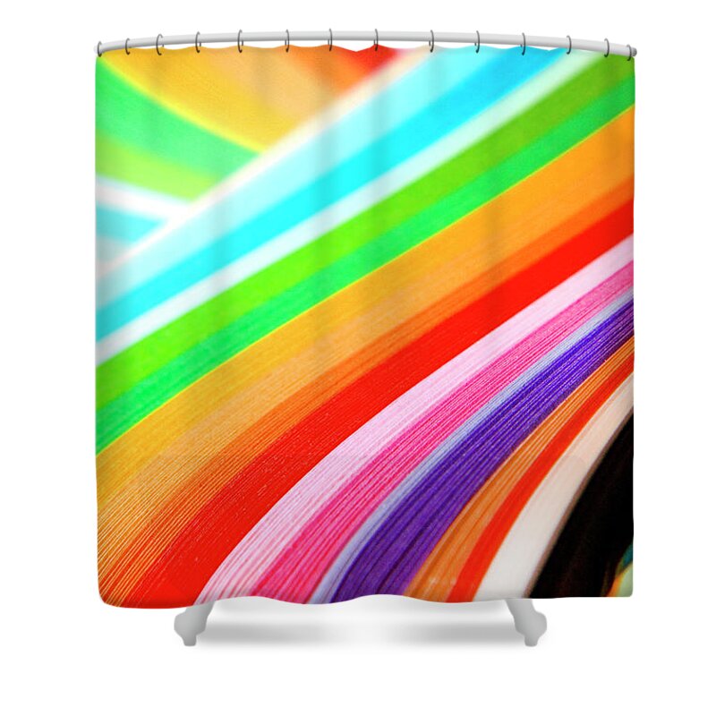 Dublin Shower Curtain featuring the photograph Rainbow Colour by Michelle O'kane