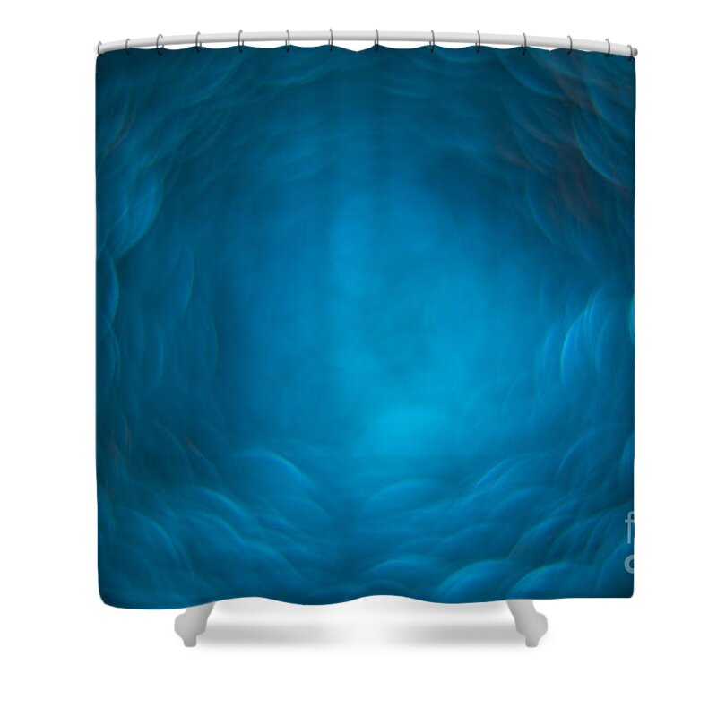 Bokeh Shower Curtain featuring the photograph Real extreme photographic optic color bokeh III by Hernan Bua
