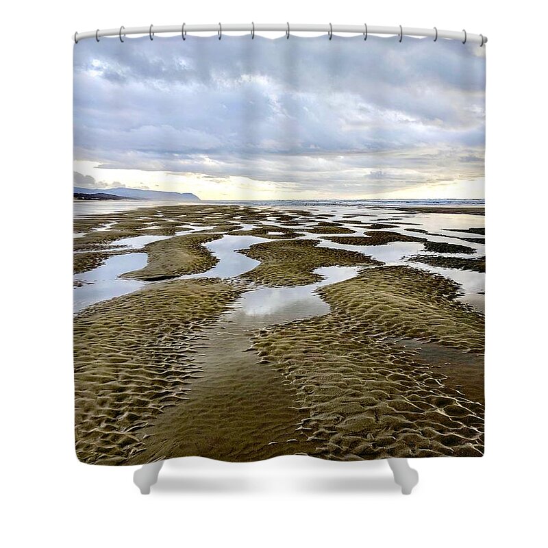 Ocean Shower Curtain featuring the photograph Reflection by Misty Morehead
