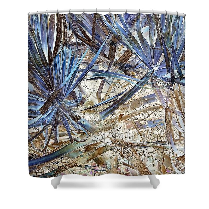 Surreal-nature-photos Shower Curtain featuring the digital art Revivified I.C. by John Hintz