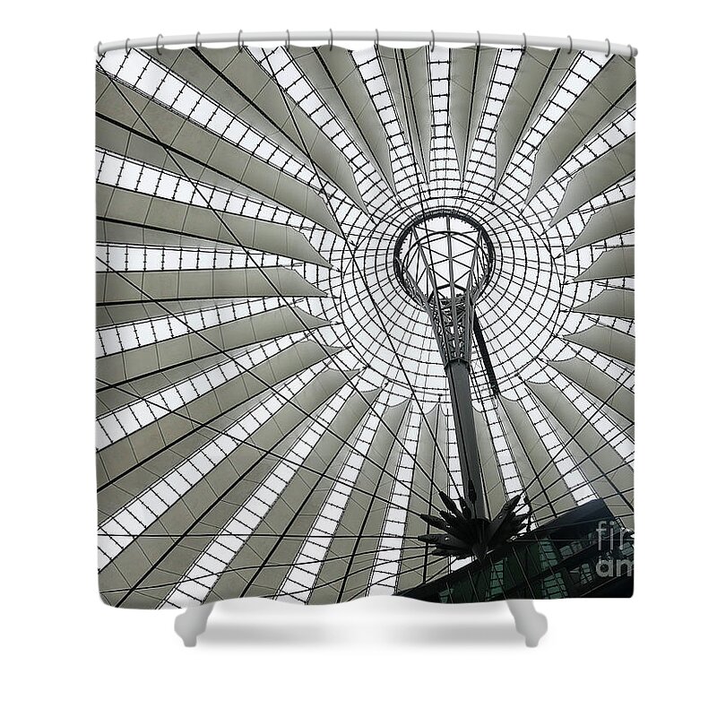 Roof.ky Shower Curtain featuring the photograph Roof of Sails by Brenda Kean