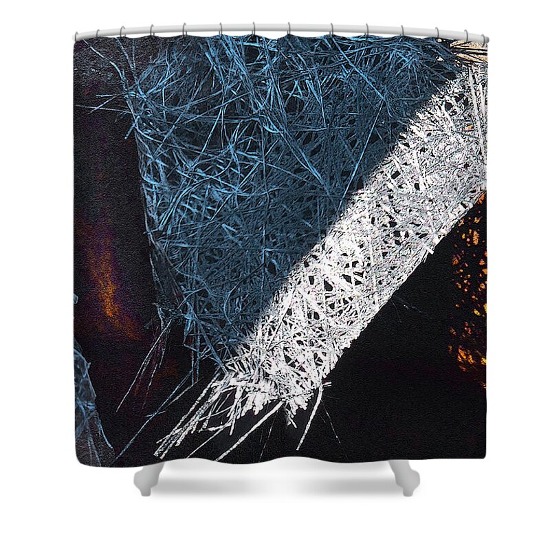 Rust Scapes #4 Shower Curtain featuring the photograph Rust Scapes #4 by Jessica Levant