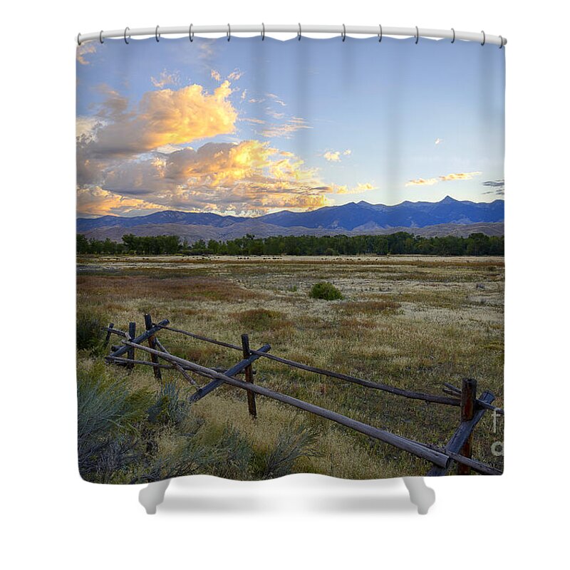 Idaho Shower Curtain featuring the photograph Salmon Valley Dawn by Idaho Scenic Images Linda Lantzy