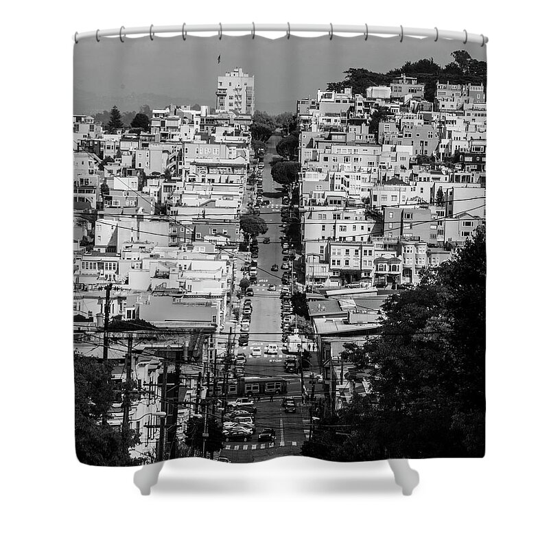 San Francisco Shower Curtain featuring the photograph San Francisco by Stuart Manning