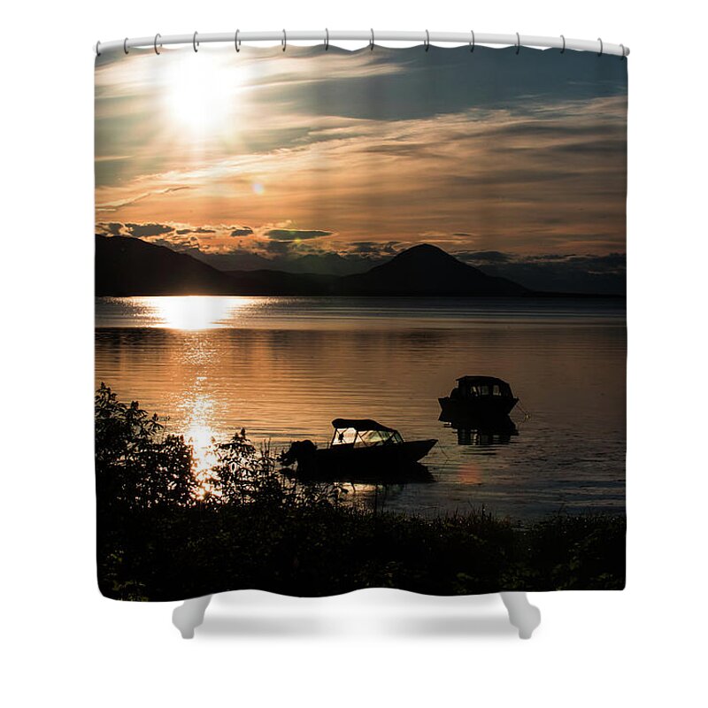 Southeast Alaska Shower Curtain featuring the photograph SE Alaska by David Kirby