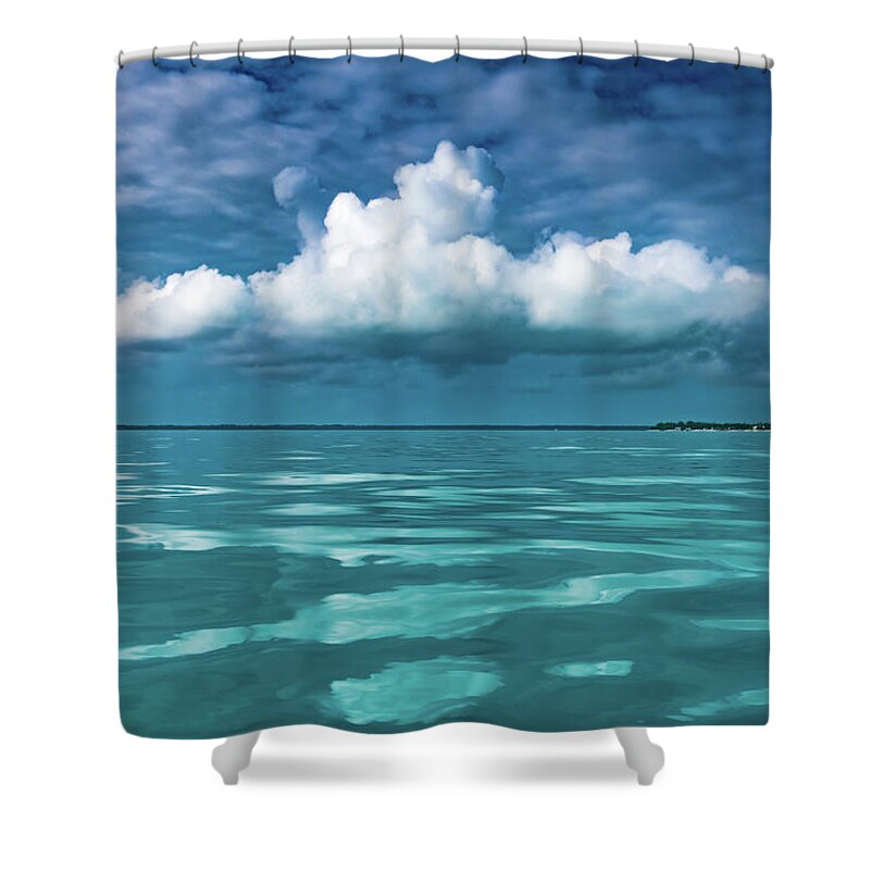 Bahamas Shower Curtain featuring the photograph Seaside in the Abaco Islands by Sandra Foyt