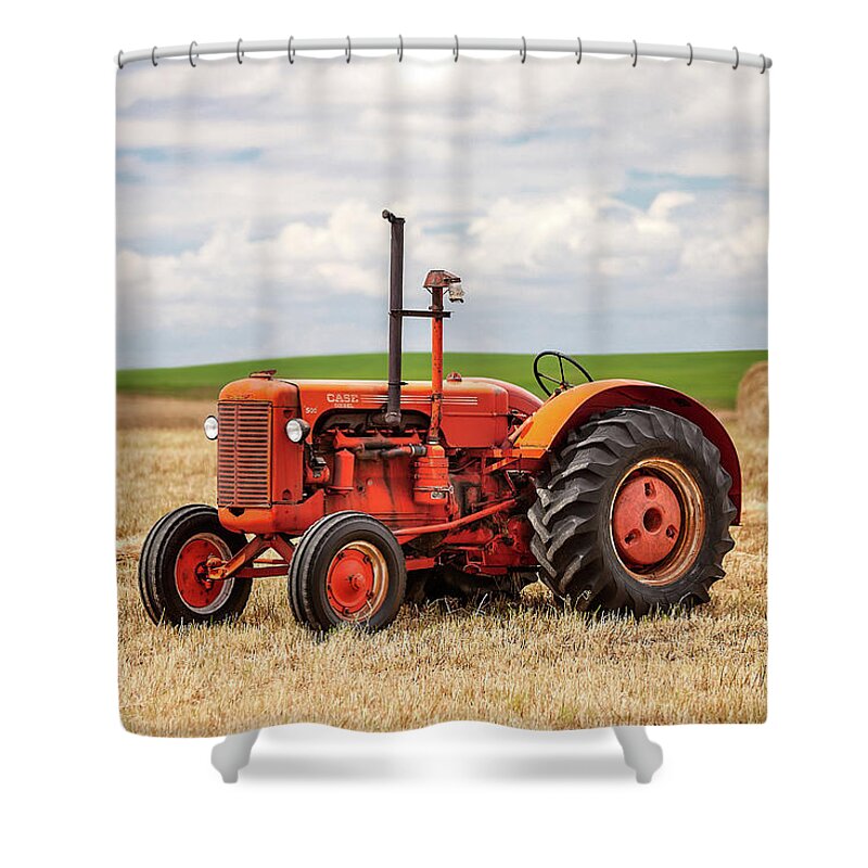 Case Shower Curtain featuring the photograph She Still Runs by Todd Klassy