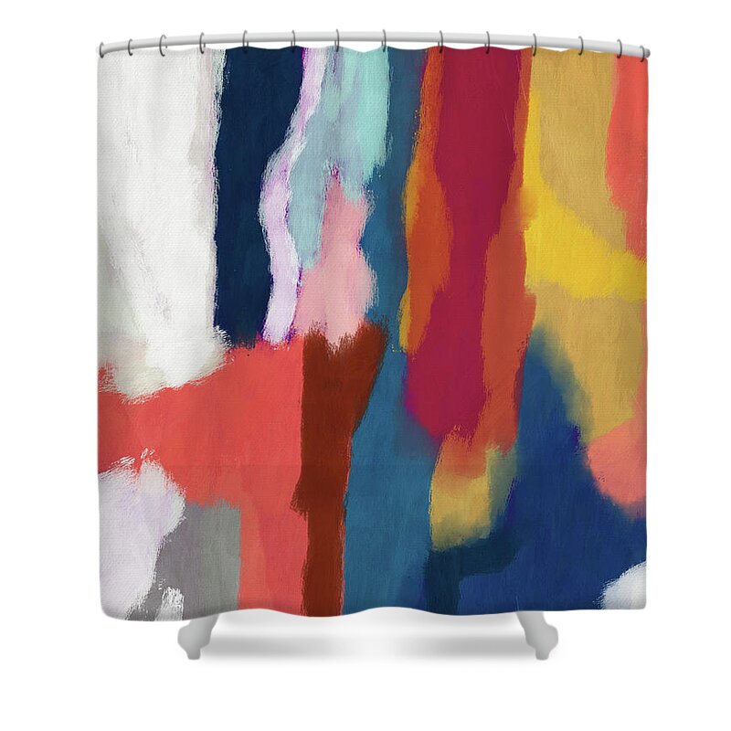 Organic Abstraction Shower Curtains