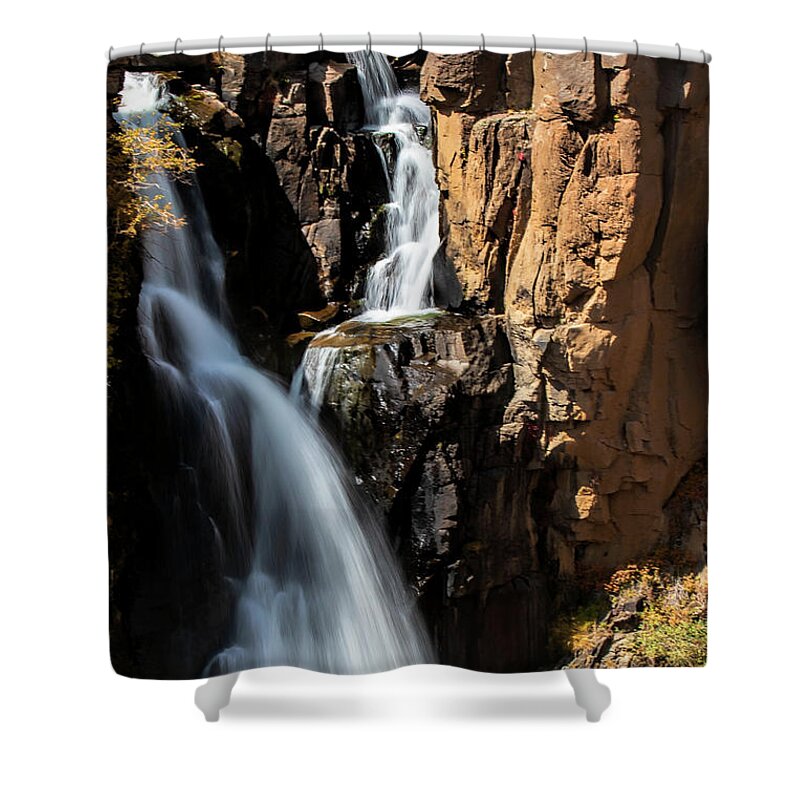 Waterfall Shower Curtain featuring the photograph Steppes by Jim Garrison