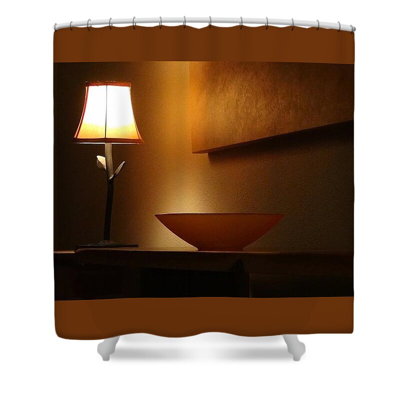 Still Life Shower Curtain featuring the photograph Still Life at Home by John Parulis
