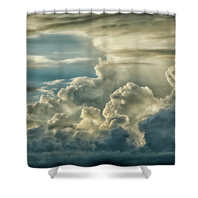 Storm Shower Curtain featuring the photograph Storm Front by Michael Frank