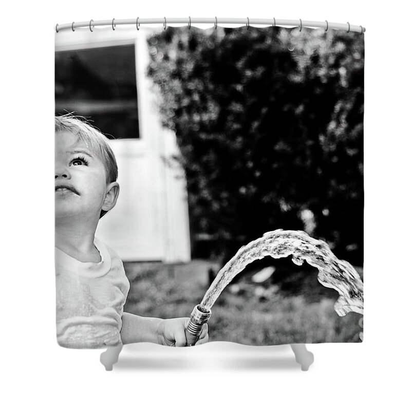 Summertime Shower Curtain featuring the photograph Summer Cool Down by Flippin Sweet Gear