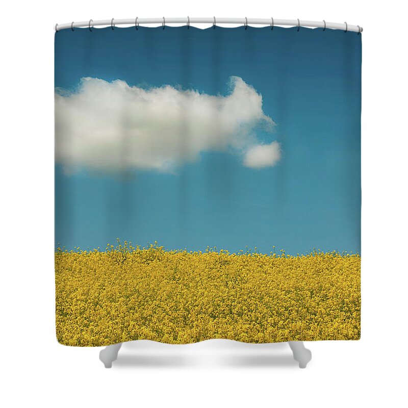 Scenics Shower Curtain featuring the photograph Summer Sky by John Dickson