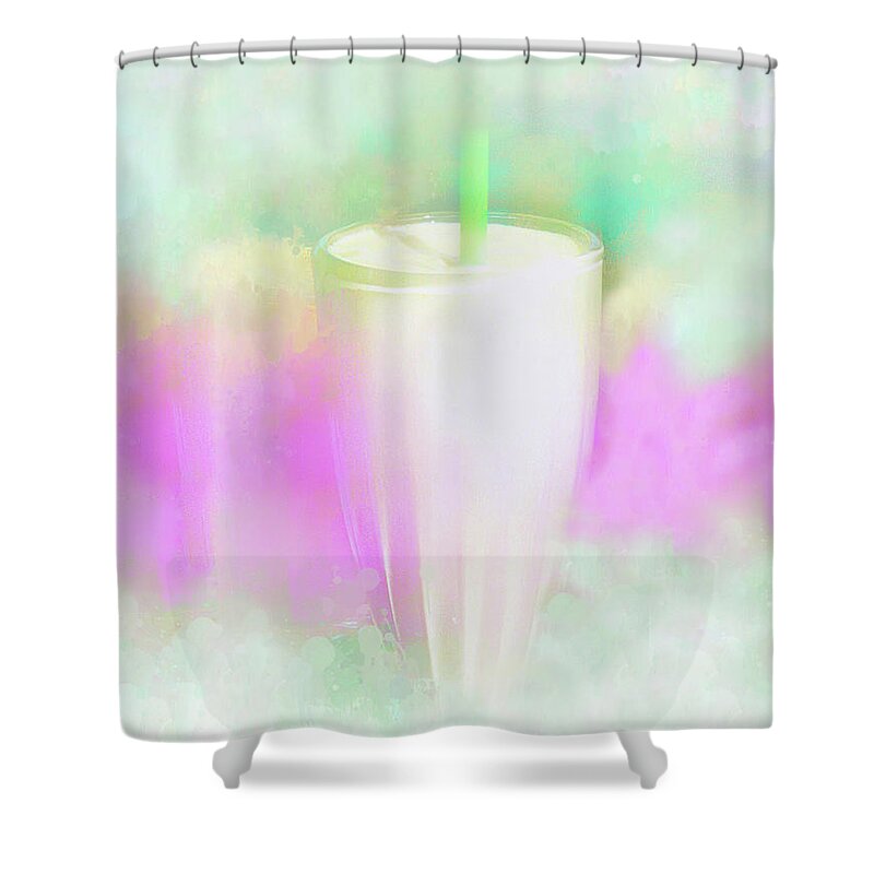 Connie Handscomb Shower Curtain featuring the photograph Summer Soda by Connie Handscomb