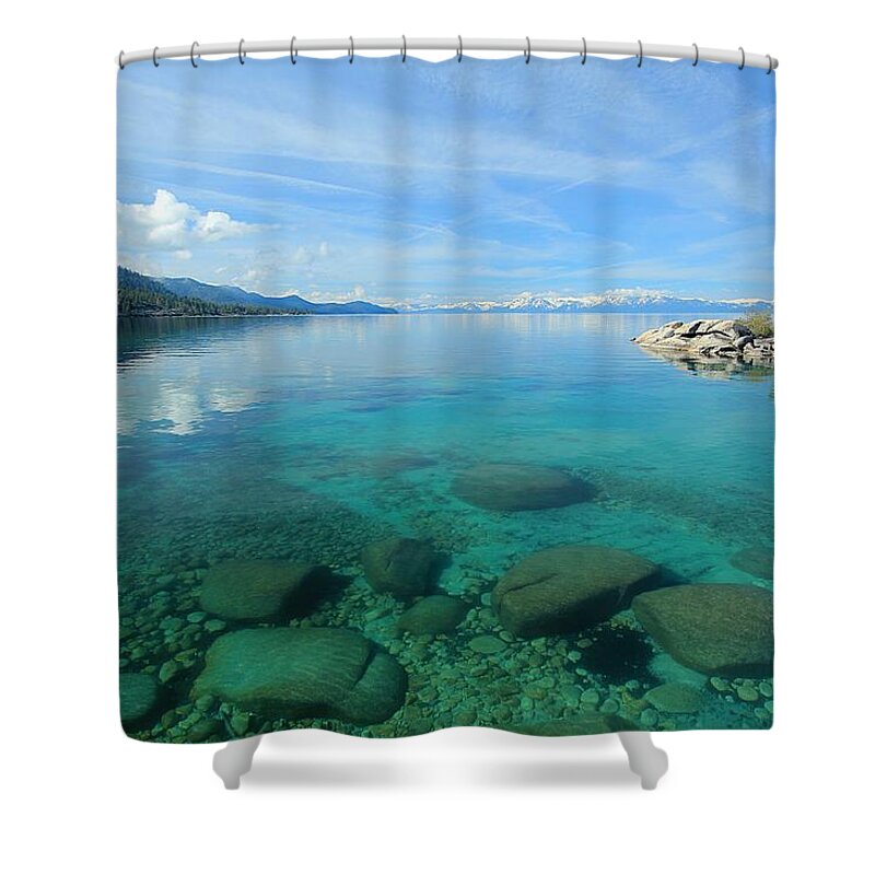 Lake Tahoe Shower Curtain featuring the photograph Summer Soul by Sean Sarsfield