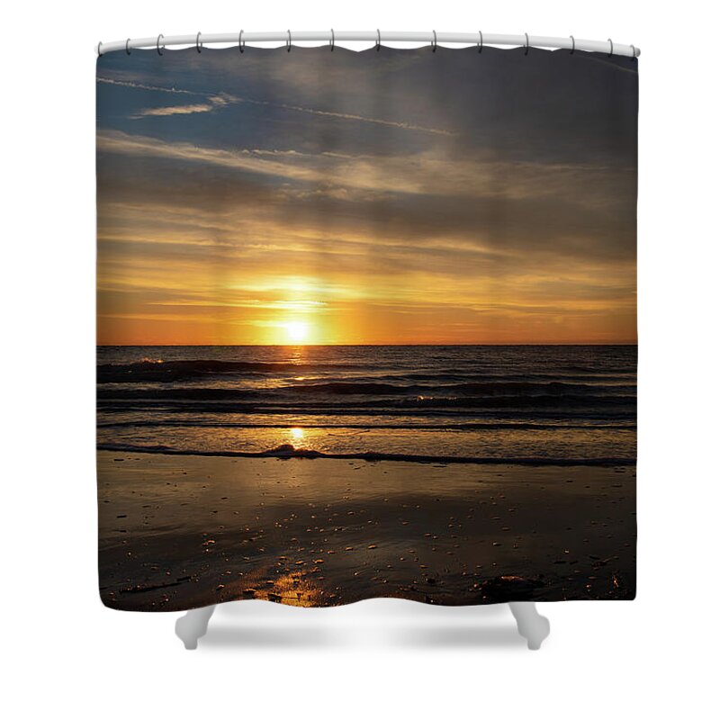 Sunrise Shower Curtain featuring the photograph Sunrise Over Paradise No. 0363 by Dennis Schmidt