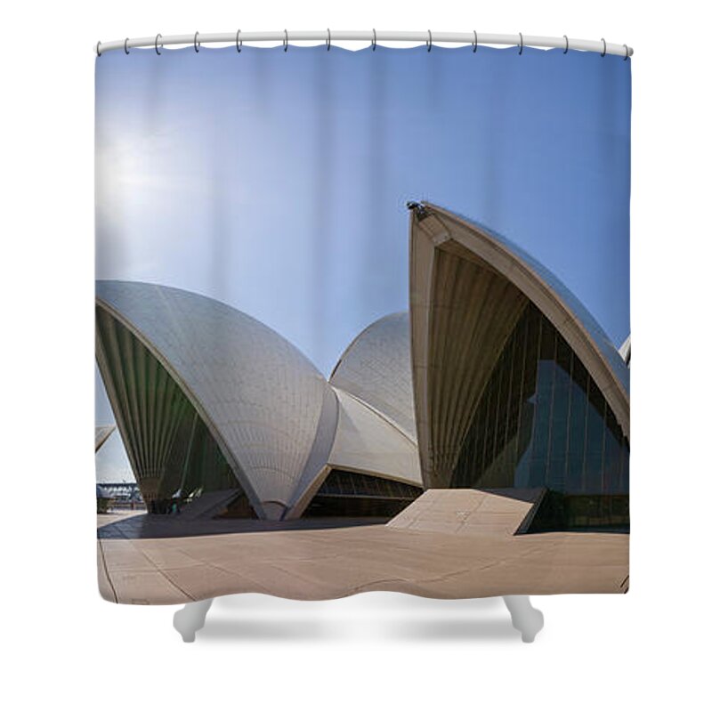 City Shower Curtain featuring the photograph Sydney Opera House by Michael Dunning