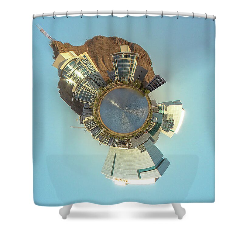 Tempe Shower Curtain featuring the photograph Tempe Arizona by Darrell Foster