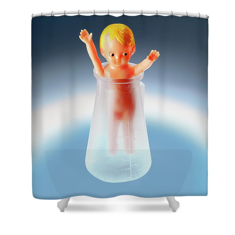 Fertility Treatment Shower Curtains