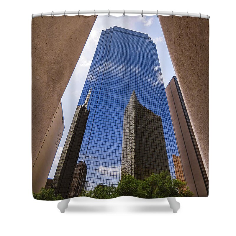 Thanksgiving Shower Curtain featuring the photograph Thanksgiving Tower by Peter Hull
