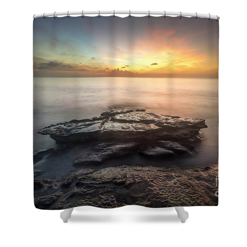 2017 Shower Curtain featuring the photograph That Evening Song by Hugh Walker
