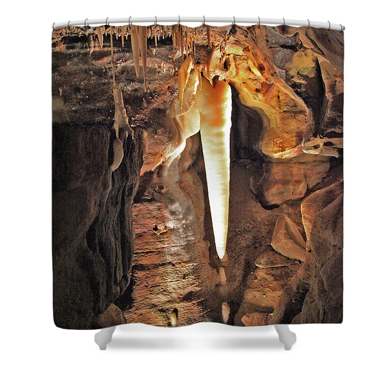 Crystal Shower Curtain featuring the photograph The Crystal King by Gary Kaylor
