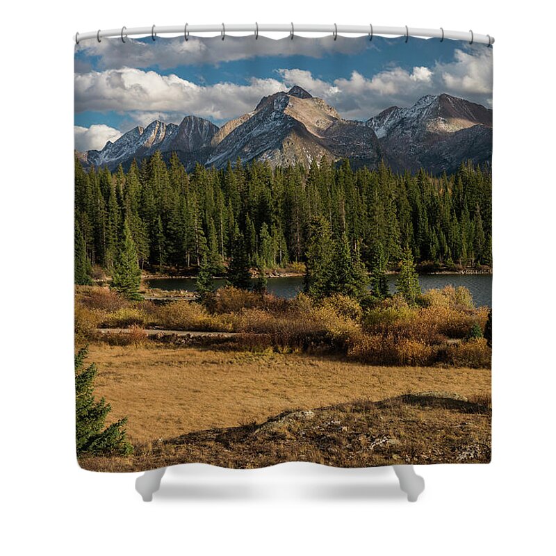 Colorado Shower Curtain featuring the photograph The Lofty San Juans by Gary Lengyel