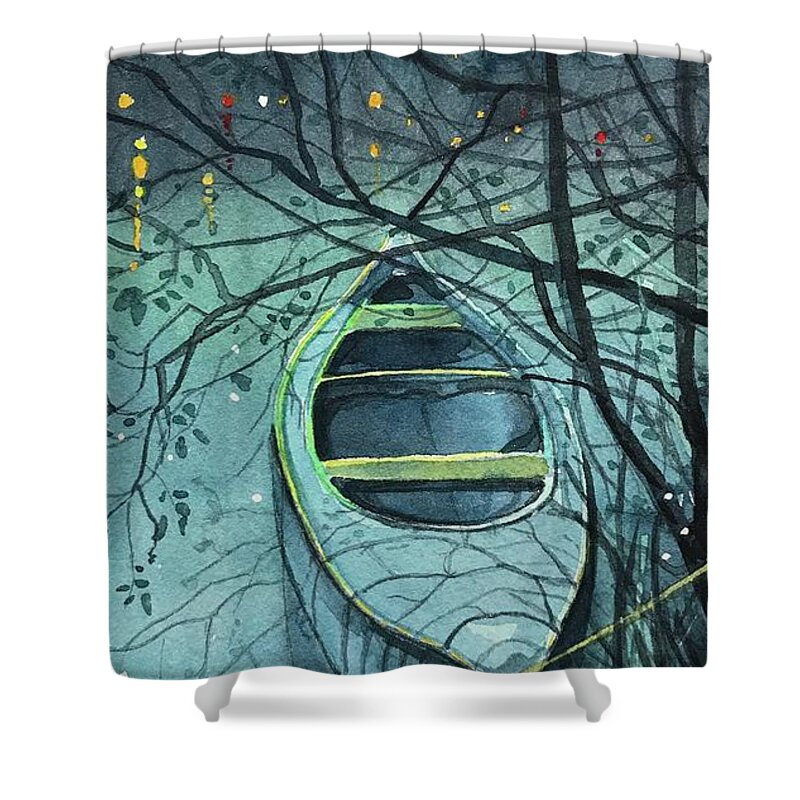 Southern Nights Shower Curtains