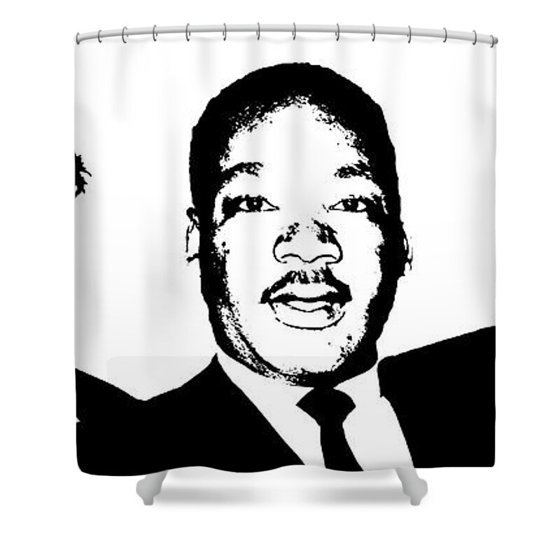 Lincoln Shower Curtain featuring the photograph Three Leaders by Pheasant Run Gallery