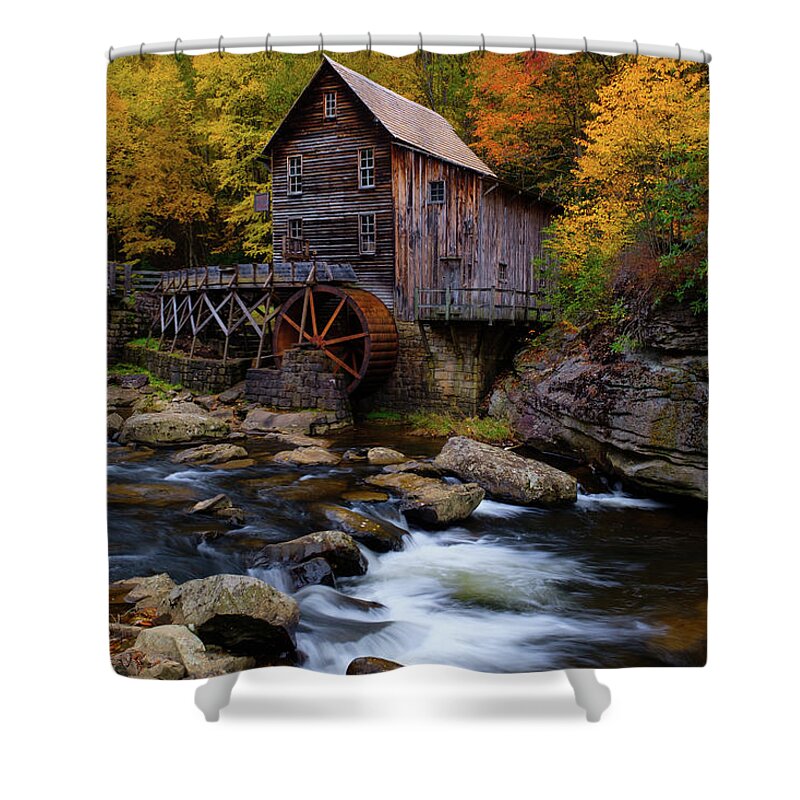 Sunset Shower Curtain featuring the photograph Times Gone By by Johnny Boyd