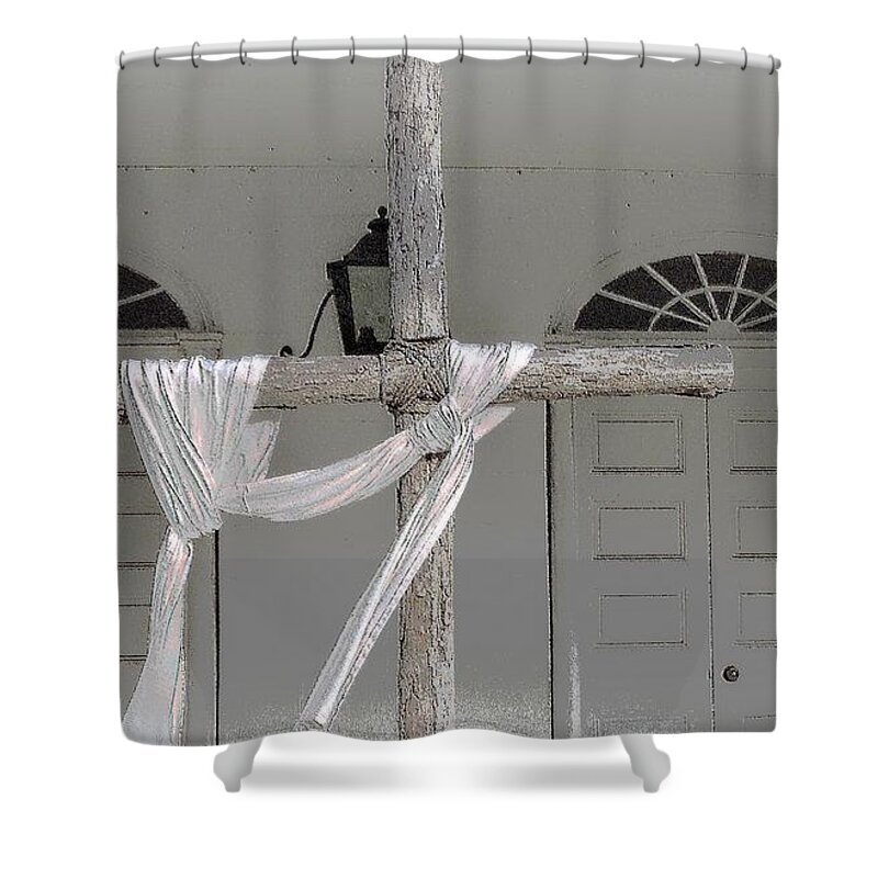 Easter Shower Curtain featuring the photograph Triumph by Tami Quigley