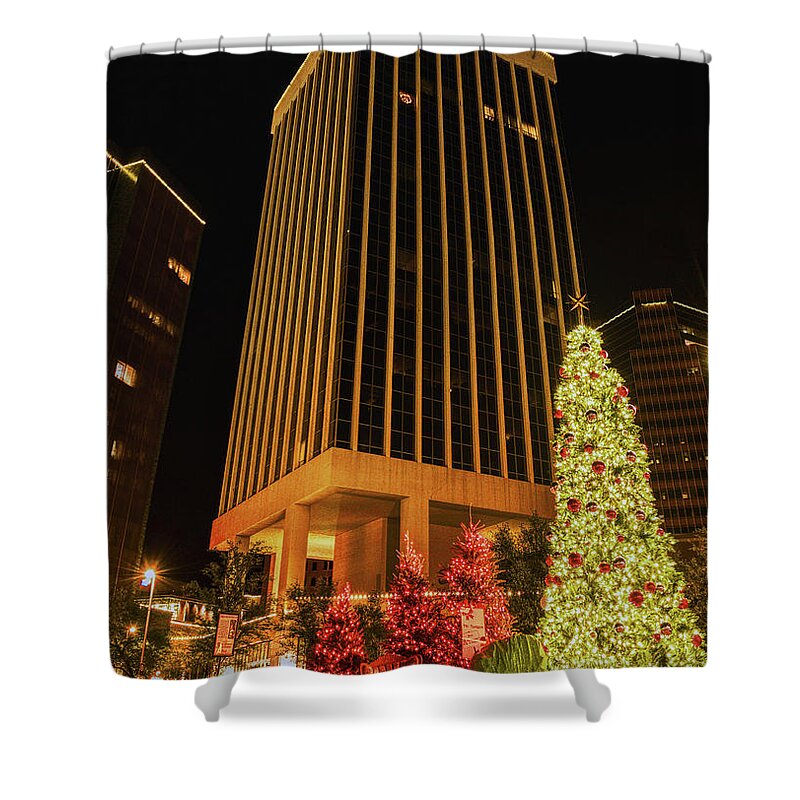 Tucson Shower Curtain featuring the photograph Tucson Christmas by Chance Kafka