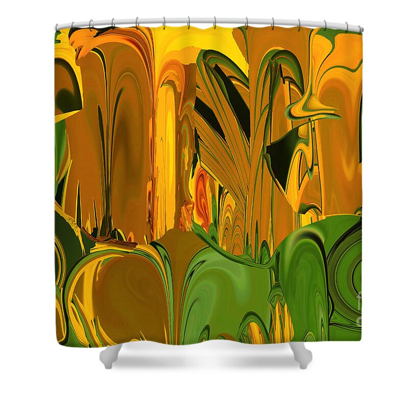 Abstract Shower Curtain featuring the photograph Untitled # 13 by Rick Rauzi