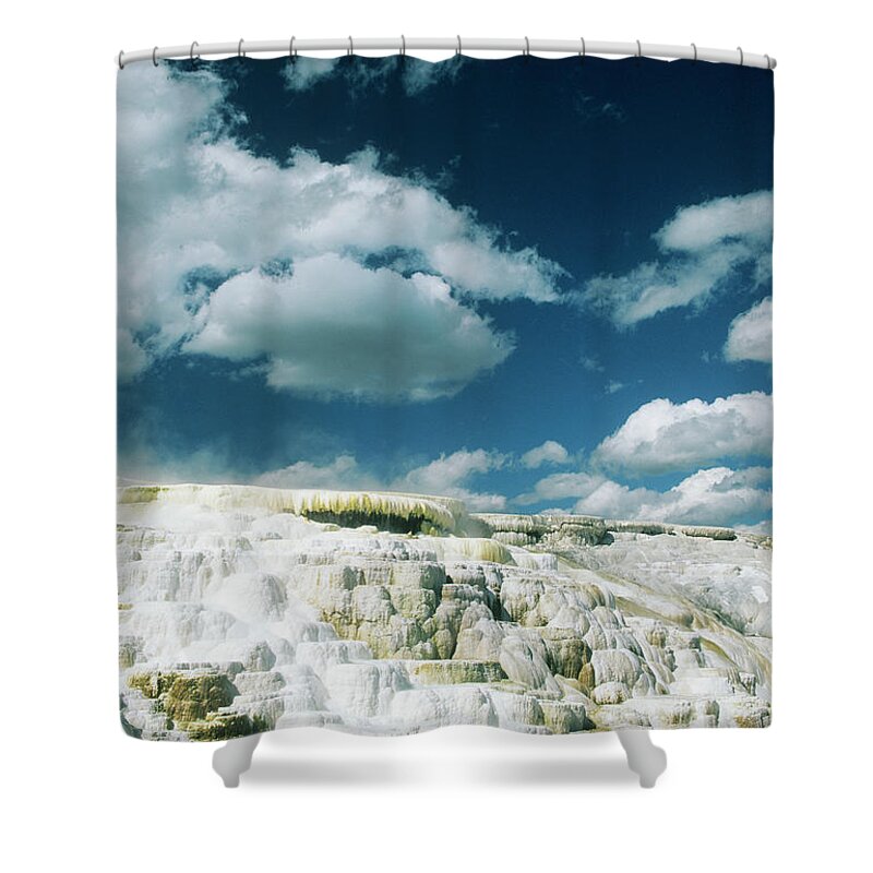 Geology Shower Curtain featuring the photograph Usa, Wyoming, Yellowstone National by Stefano Salvetti
