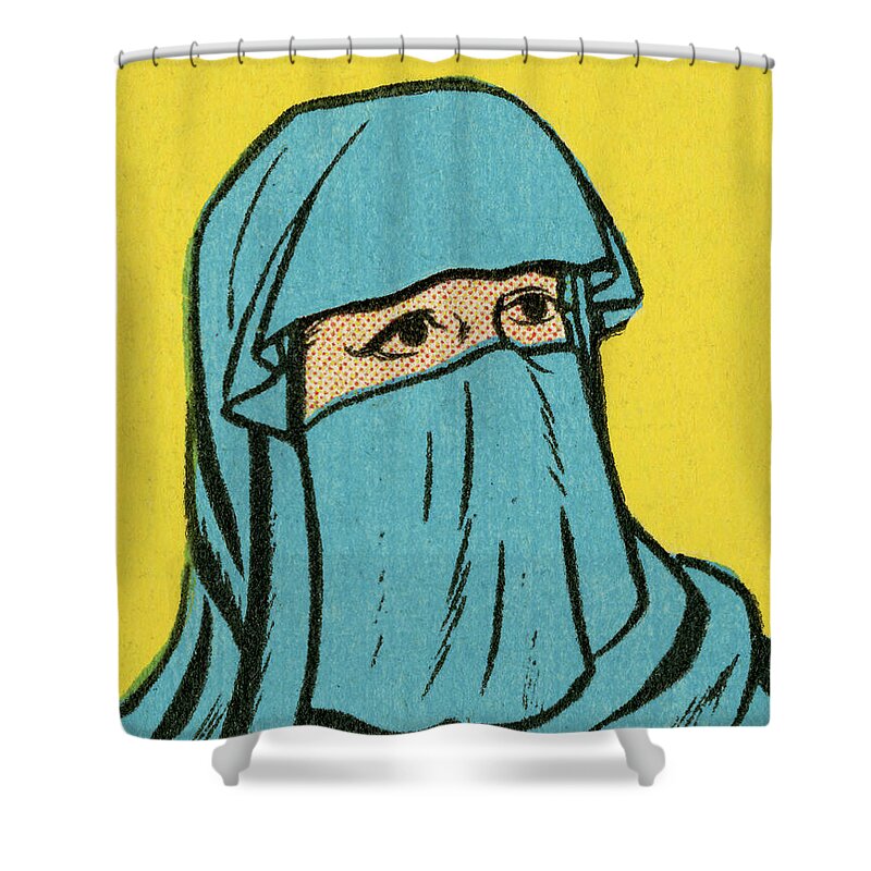 Hijab Shower Curtains