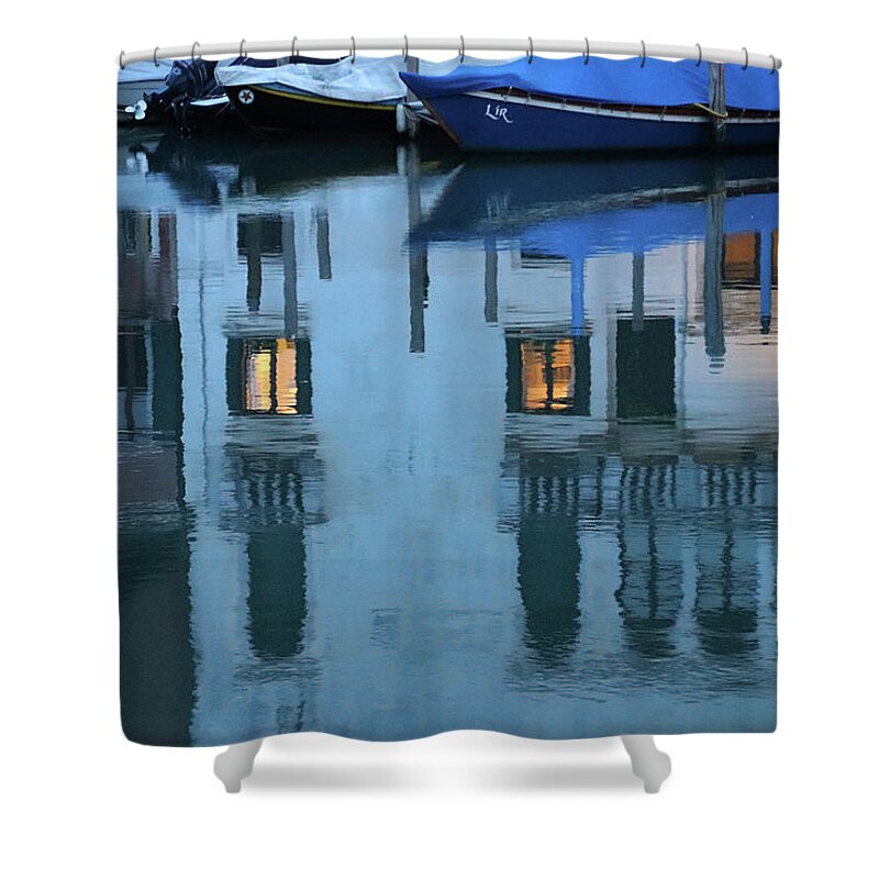 Venice Shower Curtain featuring the photograph Venetian Impressions #2 by Aleksander Rotner