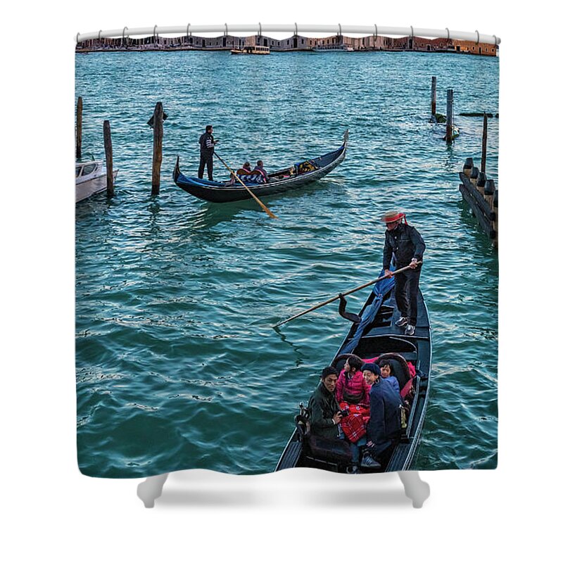 Venice Shower Curtain featuring the photograph Venezia 01 by Bernardo Galmarini