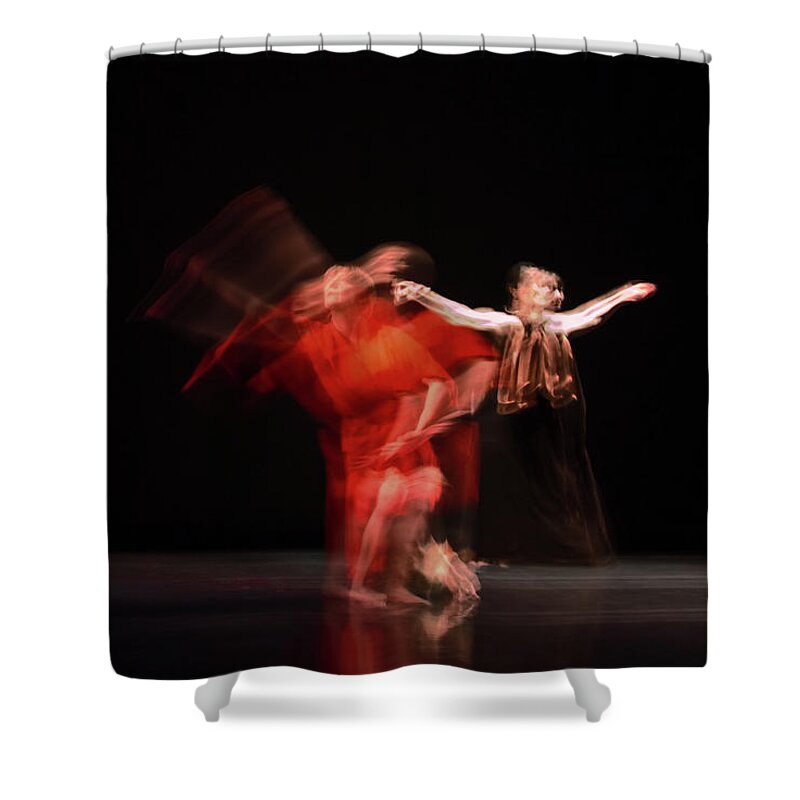 Crychord Shower Curtain featuring the photograph Visitation 2 by Catherine Sobredo