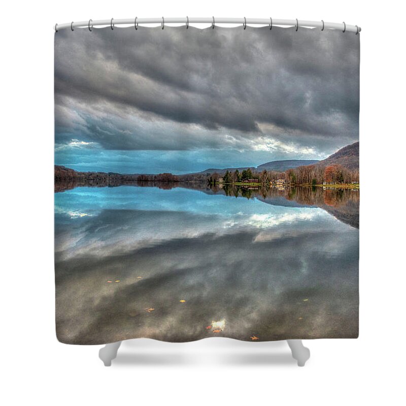 Wachusett Reservoir Shower Curtain featuring the photograph Wachusett Reservoir by Bob Doucette