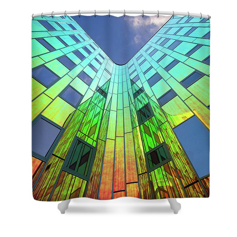 Netherlands Shower Curtain featuring the photograph Walls Reflect Different Colours by Twan Verrijt Photography